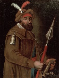 Retrato de Yermak Timofeyevich (d.15845), 1700-50
